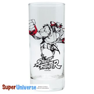 Street Fighter Ryu Fully Licensed Retro Gaming Glass
